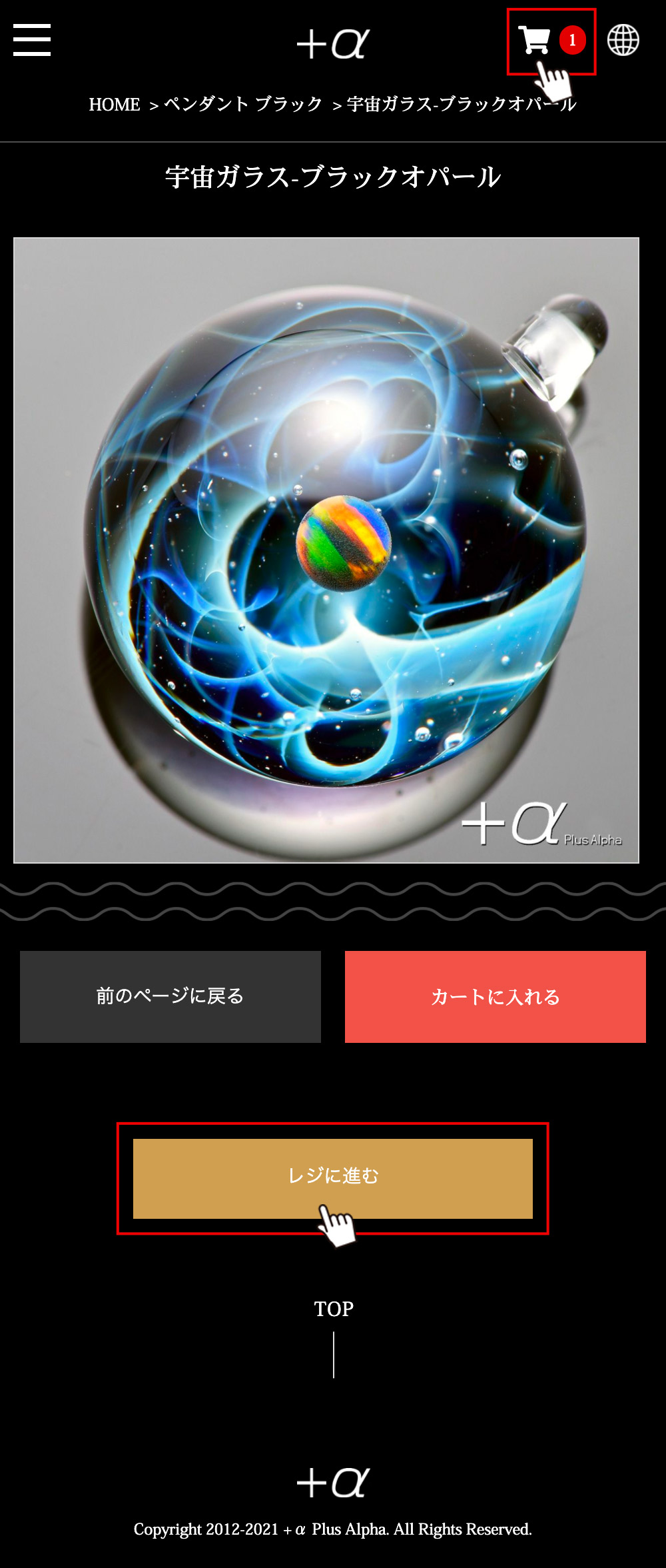 画像:(3) カートの中身の確認1